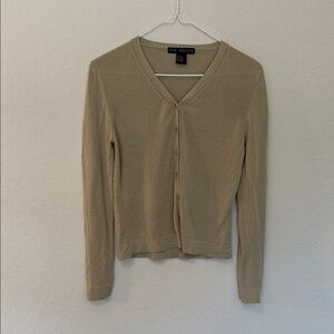 Vintage New Frontier silk cardigan